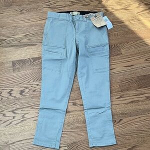 Democracy Light Gray Cargo Pants Size 6